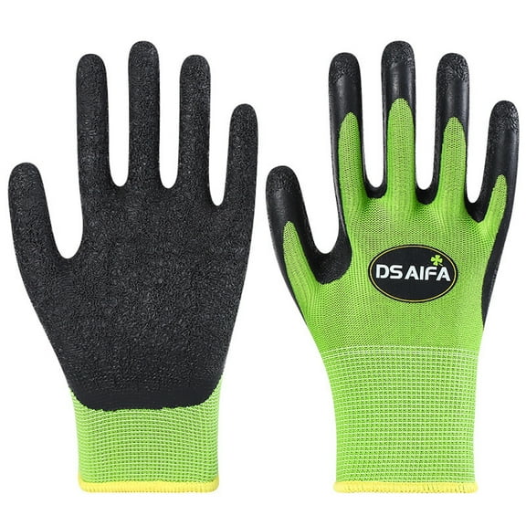 20 Pairs Professional Gardening Gloves, Natural Latex Coated Yard Garden Gloves, Outdoor Indoor Protective Work