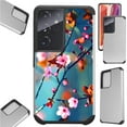 thumbnail image 1 of Compatible with Samsung Galaxy S22 Ultra 5G 6.8" Hybrid Fusion Guard Phone Case Cover (Sakura Flower), 1 of 1