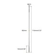 thumbnail image 2 of M2.5x110mm 304 Stainless Steel Threaded Tie Push Rods Servo Linkage for DIY, 2Pack, 2 of 6