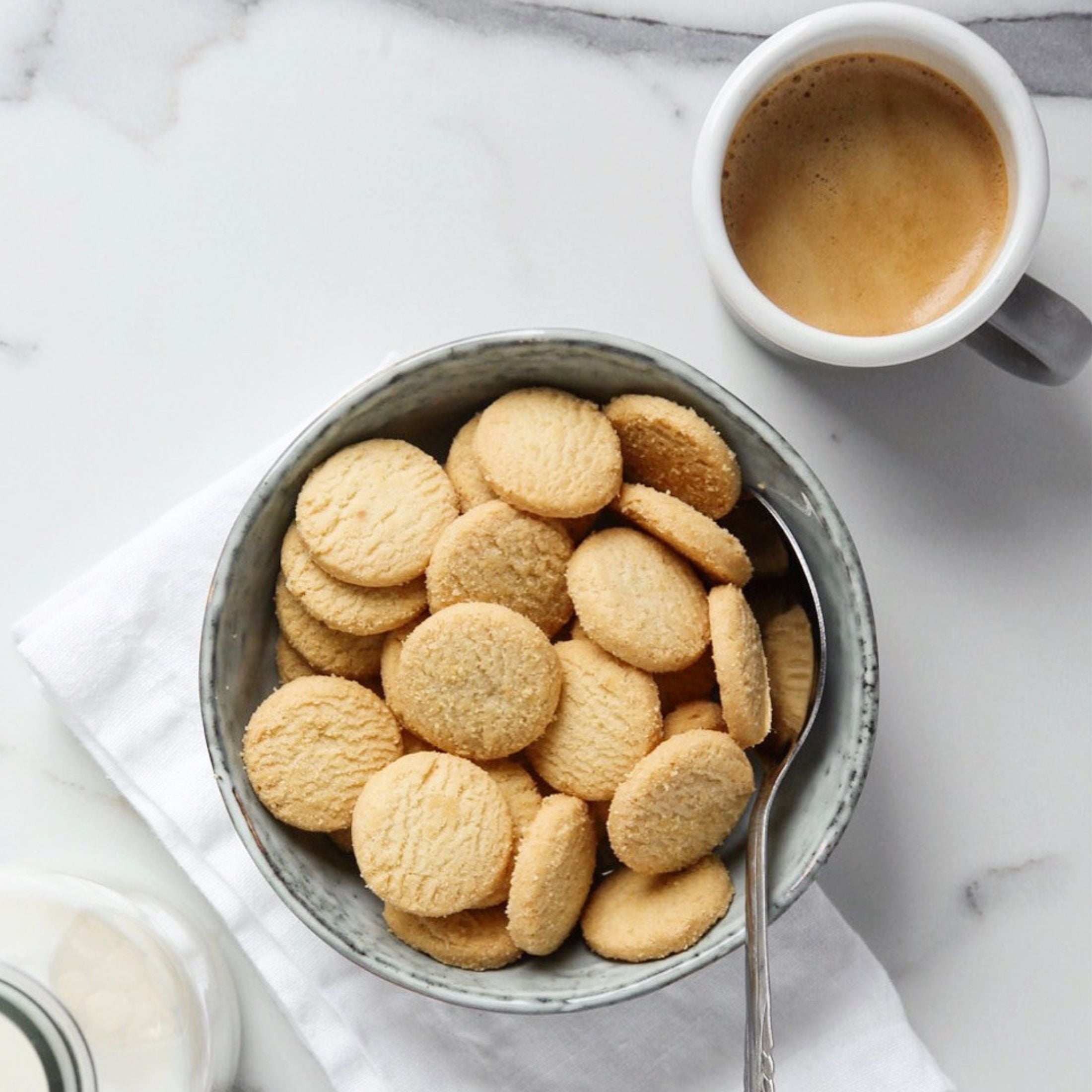 Walker’s Shortbread All-Butter Mini Shortbread Rounds Cookies, Kosher, 25 Count (6 Pack)