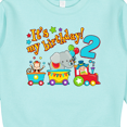 thumbnail image 3 of Inktastic It's My Birthday Circus Train 2nd Birthday Toddler Sweatshirt, 3 of 4