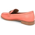 thumbnail image 4 of Naturalizer Women's Sawyer Loafers Coral Peach Pink Leather 7.5W, 4 of 5