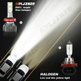 thumbnail image 3 of LED Headlight Kit H11 6000K White Low Beam Bulb for NISSAN Rogue 2008-2019 US, 3 of 10