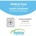 Replesta 50,000 IU Vitamin D3 Cholecalciferol, for Vitamin D Deficiency
