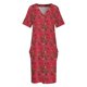 thumbnail image 3 of Vestido holgado con bolsillo para mujer Túnica compartida vintage, 3 of 6