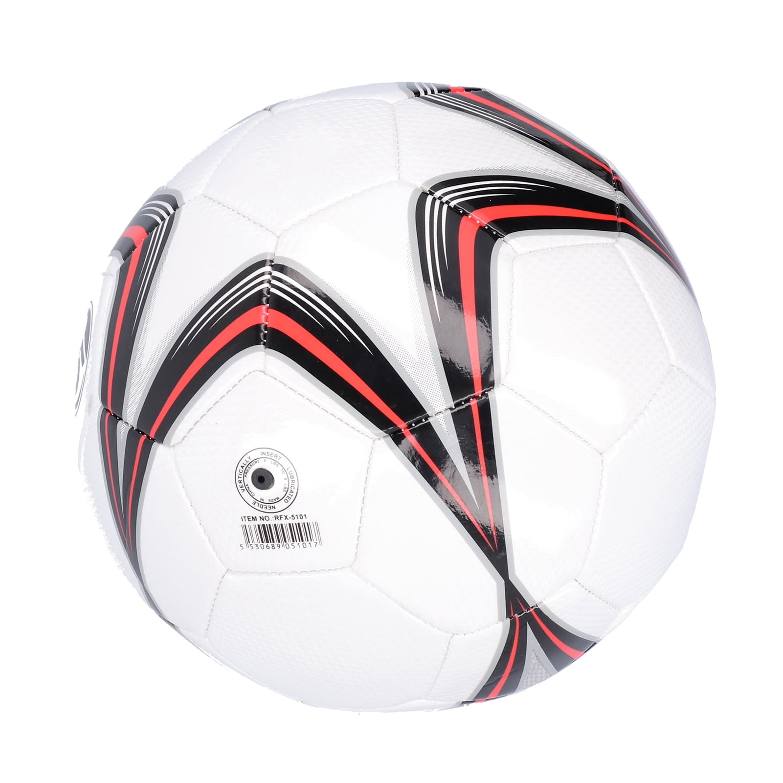 Suodoka Size 5 Soccer Ball Machine Stitched Explosion-Proof Training Games Ball For Teen And Adult Outdoor Match Practice Uninflated (8.66 inches / 22 cm)