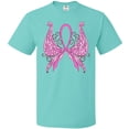 thumbnail image 3 of Inktastic Breast Cancer Awareness with Butterfly Ribbon Words T-Shirt, 3 of 5