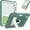 Green+Beige, variant on AVAWO Case for iPad (A16) 11th Generation 11 Inch 2025, iPad 10th Generation 10.9" 2022, Heavy Duty Military Grade Shockproof Rugged Protective Cover with Stand for i Pad 11/10 Gen, Light Purple