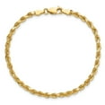thumbnail image 5 of Primal Gold 10 Karat Yellow Gold 3.25mm Diamond-cut Rope Chain, 5 of 5