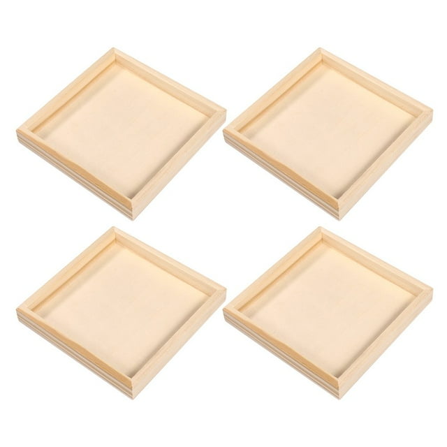 CUITING Puzzle Jigsaw Board Tray Organizer Trays Storage Portable Sorting Table Wooden Accessories Wood Small Sorter Supplies