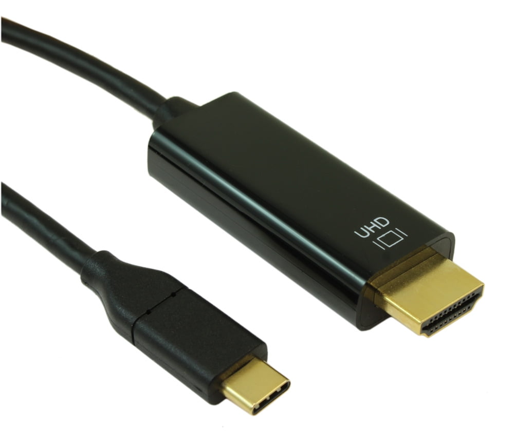6ft USB 3 Type C Male to HDMI 4K60Hz Cables