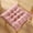 Pink #3, variant on Thick Velvet Seat Cushion | 40x40cm Square Office Chair Pad | Machine Washable with Hook & Loop Fasteners | Student & Home Floor Cushion | Two-Sided Design