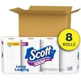 thumbnail image 2 of Scott 1000 Toilet Paper, 8 Rolls, Septic-Safe, 1-Ply Toilet Tissue, 2 of 5