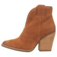 thumbnail image 3 of Dingo Womens Flannie Snip Toe Pull On Cowboy  Ankle Boots, 3 of 5