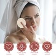 thumbnail image 4 of 11 esponjas exfoliantes de lufa, desmaquillantes, reutilizables, para el cuidado facial y de la piel., 4 of 7