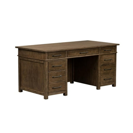 UPC: 0842994126096 | Liberty Furniture Sonoma Road Desk/Credenza  Brown