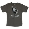 Monopoly Mens T-Shirt - "Fist Pump" Heel Clicking Celebrating Image (X-Large)