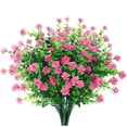 thumbnail image 1 of Artificial Flowers for Outdoors, 14" Fake Silk Flowers Uv Resistant Faux Realistic Plastic Plants for Spring Summer Porch Patio Garden Planter Window Box Home Decor,Artificial Flowers for Decoration, 1 of 8