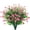 Style D, variant on 7 Branches Artificial Flowers for Outdoor and Indoor, Faux Plastic Flowers for Garden Patio and Window Box, No Fade Home Decor