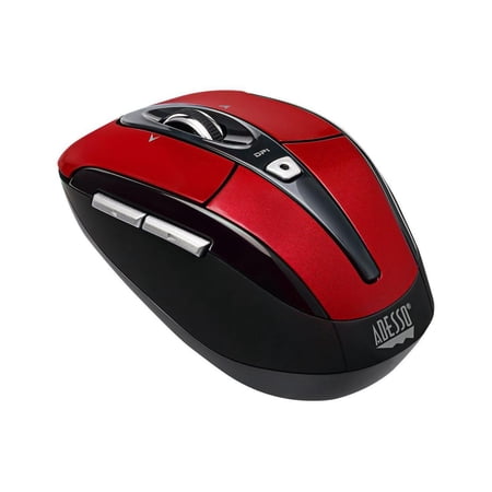 UPC: 0783750008167 | 2.4 GHz Wireless Programmable Nano Mouse  Red