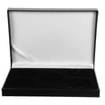 thumbnail image 1 of OULII Portable Coin Case with Sturdy Plastic and Foam for Home Black Small Box 3.5x2.5x2 Inches, 1 of 7
