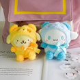 thumbnail image 4 of Llavero Kawaii Sanrio de peluche para niñas, muñeco de Anime Kuromi, Hello Kitty, Cinnamoroll, colgante para bolso, juguete para regalo, 4 of 4