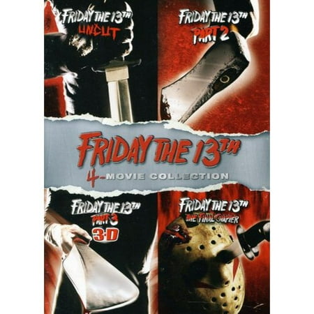 Paramount Home Vid Friday The 13th: Four Movie C Dvd Std Ws