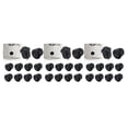 thumbnail image 2 of maskred 10pieces Professional And Precise Black Round Rocker Switch For Easy Installation Widely Plastic 3Set, 2 of 6