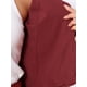 thumbnail image 5 of Conjunto de Blazer de Tweed INSPIRE CHIC para Mujeres Elegante Trabajo 2 Piezas Blazer Falda Trajes XL Rojo Oscuro, 5 of 6