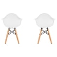 thumbnail image 4 of Set de dos sillas Eames con descansabrazo para Niños y Niñas (BLANCO), 4 of 4