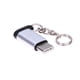 thumbnail image 1 of Conector macho USB 3.1 tipo C de metal a adaptador de datos hembra Micro USB 2.0 de 5 pines, 1 of 6