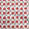 thumbnail image 1 of oneOoneCottonCambricRedFabricPokerCardQuiltingSuppliesPrintSewingFabricByTheYard56InchWide, 1 of 4