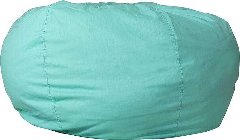 seafoam green bean bag chair