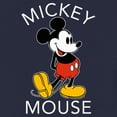 thumbnail image 2 of Toddler's Mickey & Friends Retro Mickey  Graphic Tee Navy Blue 3T, 2 of 3