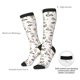 thumbnail image 4 of Balery Snake Calcetines novedosos Calcetines deportivos Calcetines hasta la rodilla Calcetines de algodón Calcetines originales y geniales, 4 of 6