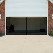 Pure Garden Garage Screen Door - Mesh Mosquito Net to Cover 2-Car Garages