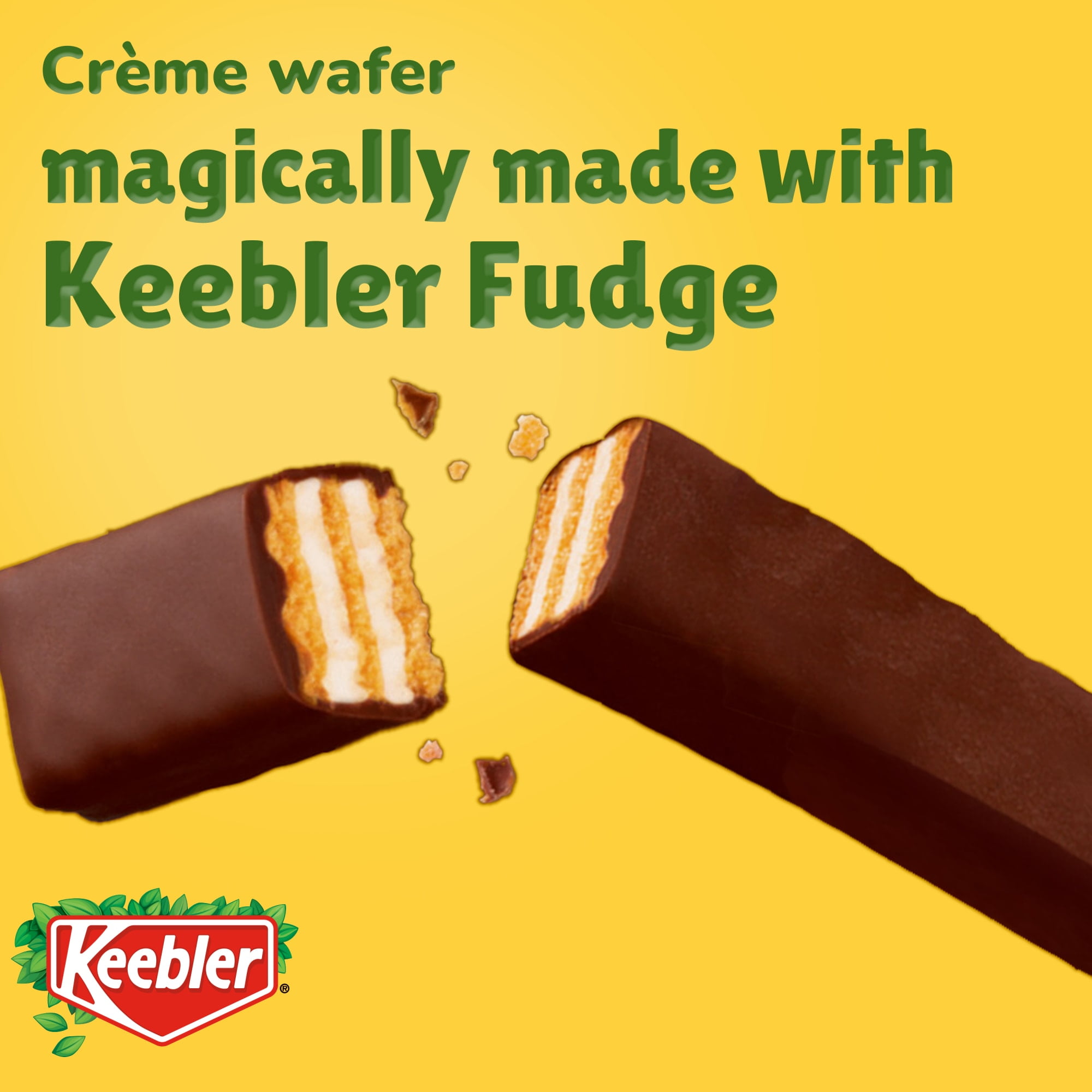 Keebler Fudge Sticks, Creme Wafer Dunked in Keebler Fudge, 8.5 oz