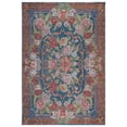thumbnail image 2 of SAFAVIEH Besarabian Evonne Floral Machine Washable Area Rug, Blue/Sage Rust, 5'3" x 7'6", 2 of 10