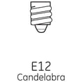 thumbnail image 3 of GE Lighting 36488 Finish Light Bulb Dimmable LED Vintage Style Decorative 3 (25-Watt Replacement), 125-Lumen Candelabra Base Bent Tip, 1-Pack, Warm Candle, 3 of 5