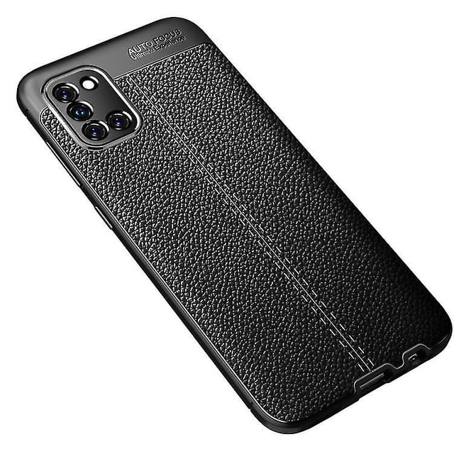 Funda de TPU a prueba de golpes con textura de lichi para Galaxy A31