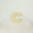 thumbnail image 2 of Package of 1, 14 Inch X 1/2" Thickness Baltic Birch Wood Letter c in The Arial Font, Thick, Lower Case for Art & Craft Project, Made in USA, 2 of 4
