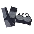 thumbnail image 2 of Conjunto de de pantalones de control de barriga para mujer , Negro L L DYNWAVEMX Traje de entrenamiento para mujeres, 2 of 8