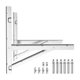thumbnail image 4 of 2 soportes de pared para acondicionado, de acero inoxidable, para exteriores, para minisplit sin conductos, dormitorio, oficina y hogar., 4 of 8