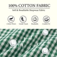 thumbnail image 6 of UVN Womens Cotton 2 Piece Pajama Set Fall Gingham Button up Top and Long Pant Casual Ladies Plaid Loungewear, 6 of 10