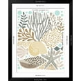 thumbnail image 5 of Art.com Under Sea Treasures VI Gold Neutral Art Print by Michael Mullan, Black Frame Wall Art, 32" x 40", 5 of 5
