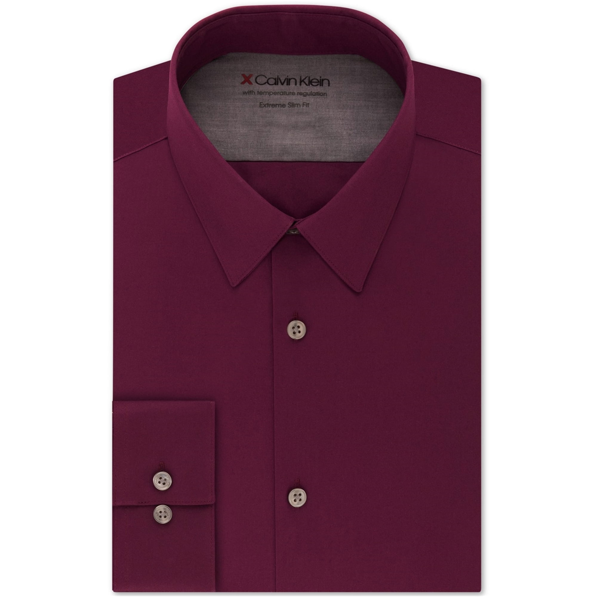 calvin klein slim fit stretch dress shirt