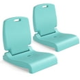 thumbnail image 1 of Gymax 2PCS Poolside Chairs for Edge of Pool Foldable Outdoor Pool Chair Green, 1 of 10