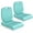 Green, variant on Gymax 2PCS Poolside Chairs for Edge of Pool Foldable Outdoor Pool Chair Blue
