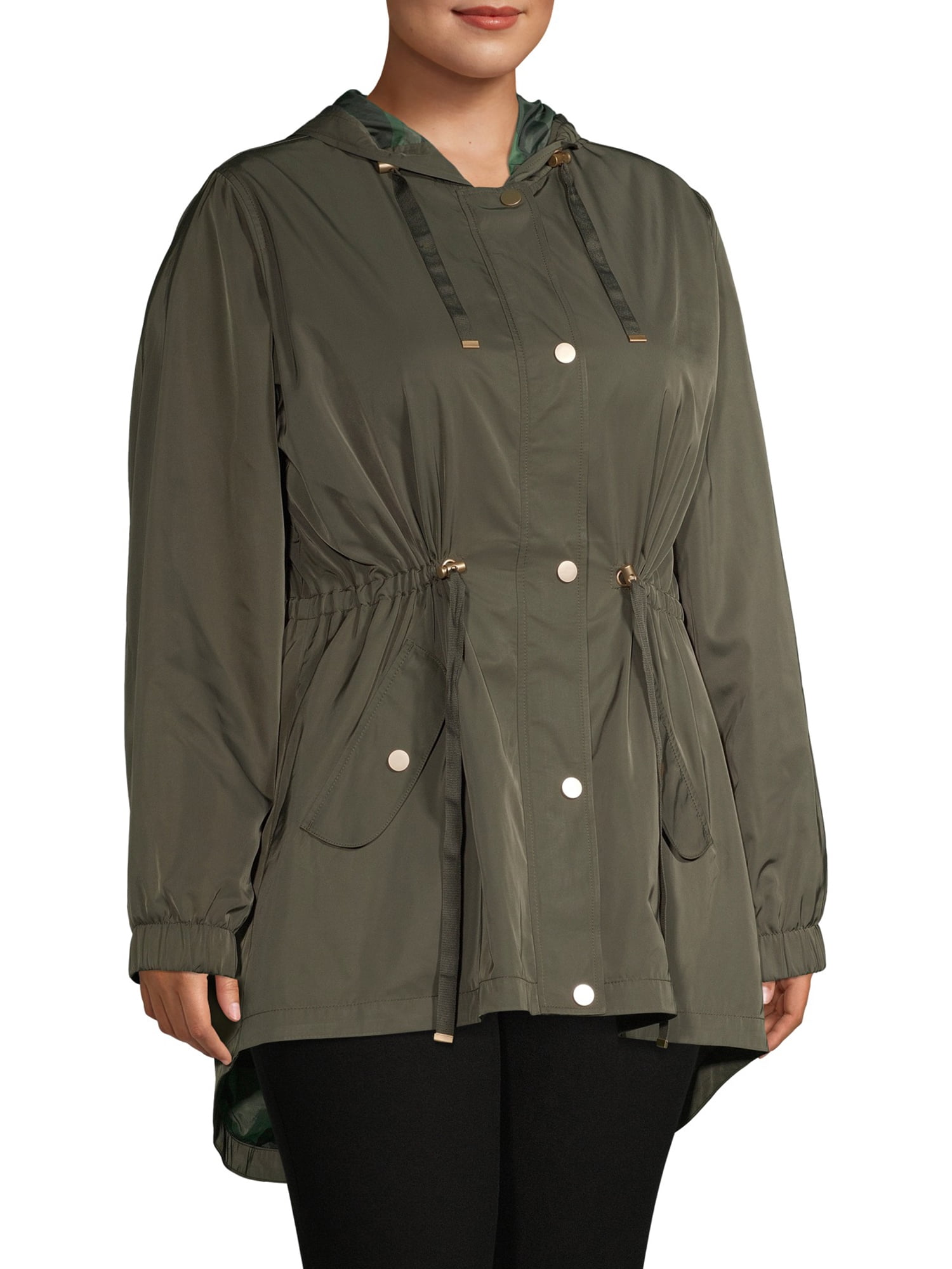 Womens plus anorak jacket sale