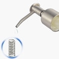 thumbnail image 5 of Cabezas de bomba de acero inoxidable de 1 pieza Cabezal de dispensación de champú de emulsión Cabezal de bomba Cabezal de botella Reemplazo de cabezal de prensa para Home Shop (Plata), 5 of 5